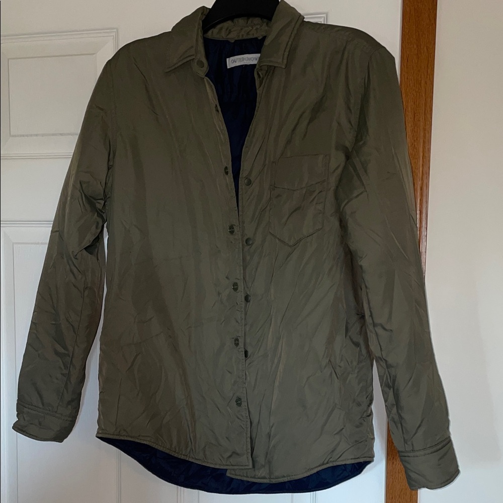Outerknown Olive Utility Jacket